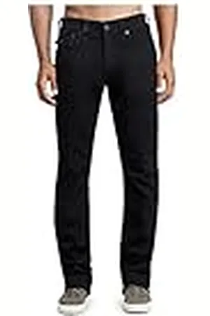 True Religion Ricky Raka Back Flap Jeans för män, , 40W x 34L