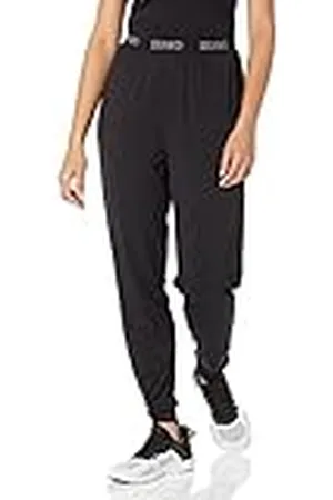 HUGO BOSS Dam kontur logotyp lounge joggingbyxor, , M