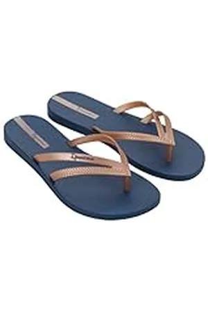 Ipanema Dam Bossa FEM Flipflop, blå/METALLIC PINK, 37 EU, , 37 EU