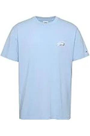 Tommy Hilfiger S/S T-shirts Chambray blå, , M