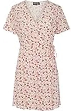 Pieces® Damer Pctala New Ss Wrap Dress Noos Bc klänning, , XL