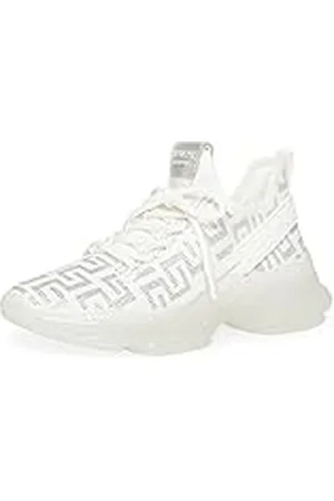 Steve Madden Maxima sneakers för kvinnor, Vit silver, 40 EU