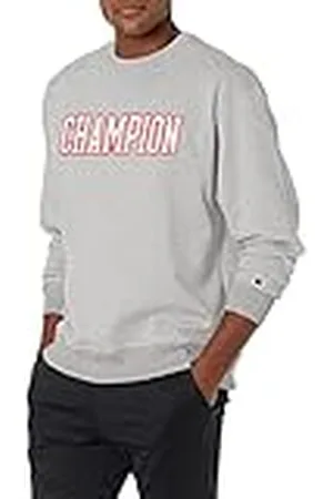 Champion Powerblend Applique Crew herrtröja, , XXL