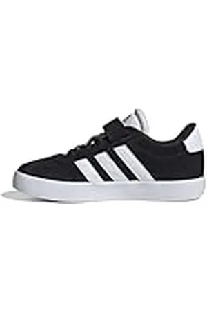 adidas Vl Court 3.0 el c skor, core Black/FTWR vit/core svart, 2.5 UK, Core Black Ftwr vit kärna svart, 35 EU