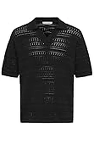 Only & Sons Onsgrayson Ds 5 Chochet Polo Knit Noos, , XS
