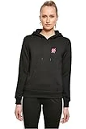 miss tee Damhuvtröja, Self Love Club Hoody, avslappnad huvtröja med tryck, normal passform, storlekar XS – 5XL, , 4XL