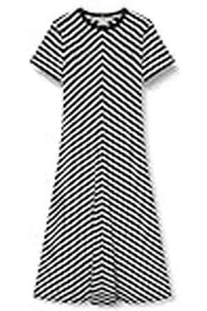 Tommy Hilfiger Dam MODERN F&F MIDI KLÄNNING WW0WW44547, blå, XXL, , XXL