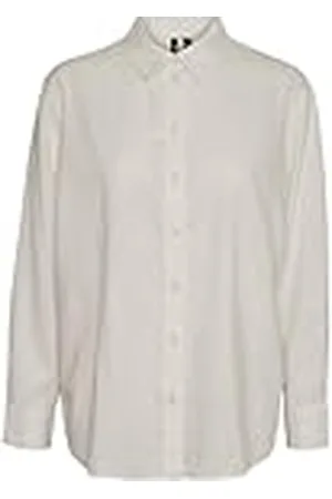 VERO MODA Dam Vmlinn Ls Shirt WVN Noos skjorta, , XL