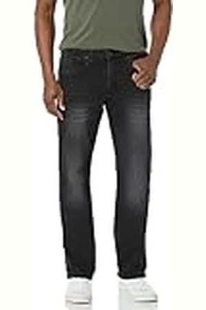 Buffalo David Bitton Mäns raka sex denimjeans