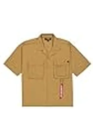 Alpha Industries Aloha Safari Skjorta, Kaki, 3XL för män, , 3XL
