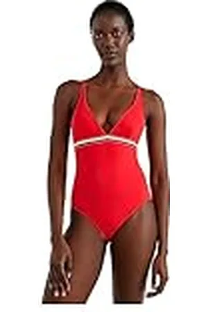 Tommy Hilfiger Dam Plunge One Piece (Ext Storlekar), , XS, , XS