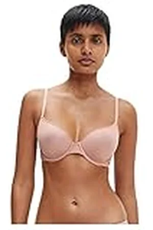 Calvin Klein Kvinnors lätt fodrade Demi Demi-Plunge behåar, , 30DD, , 65E