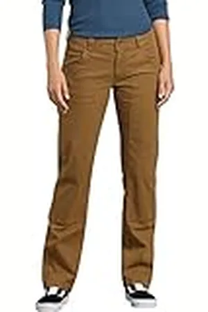 Dickies Dam snickarbyxa, Brun anka, 29W