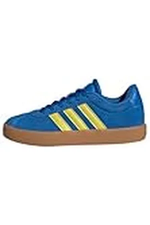 adidas Unisex – Barn VL COURT 3.0 SHOES KIDS, Bright Royal/Pure Sulfur/Gum, 36 2/3 EU