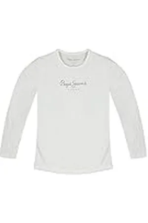 Pepe Jeans Flickor Hana glitter L/s t-shirt, , 11-12 År