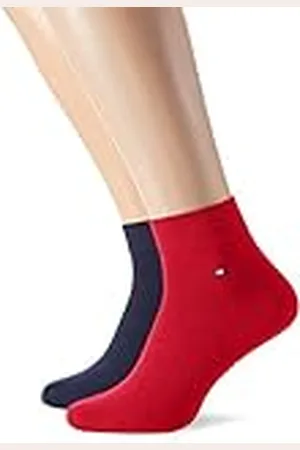 Tommy Hilfiger Herr TH MEN QUARTER 2P sneakerstrumpor 2 par, , 43-46 EU