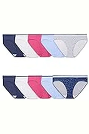 Fruit Of The Loom Underkläder för kvinnor bomull Hipster Trosa Multipack, , M