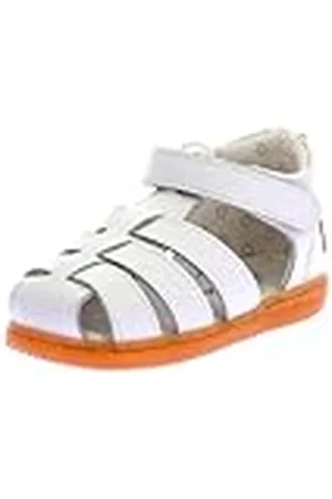 Kickers Unisex pojke Kinder FLO sandal, vit, 20 EU, , 20 EU