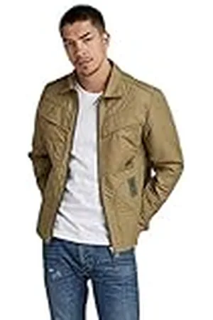 G-Star RAW, Våffeljacka för män, Grön (färsk armégrön C442-9822), XXL