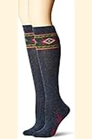Wrangler Dam Angora Aztec stövlar strumpor 2 par paket, , medium