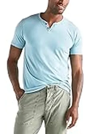 Lucky Brand Herrskjorta med sliten knapp, , S