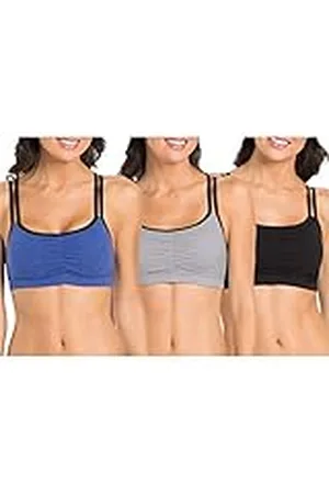 Fruit Of The Loom Dam-t-shirt, sport-BH (3-pack), , 34