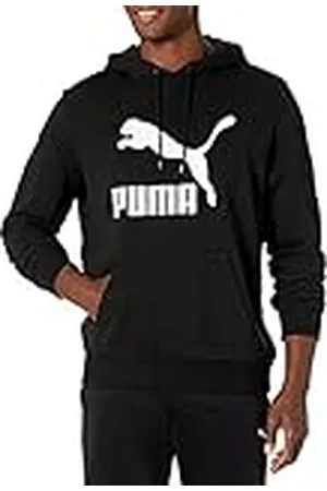 PUMA Klassisk logotyp fransk frotté huvtröja sweatshirt med huva