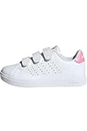 adidas Advantage 2.0 skor skor, FTWR vit/bliss rosa/kärna svart, 21 EU, Ftwr White Bliss Pink Core Black, 21 EU