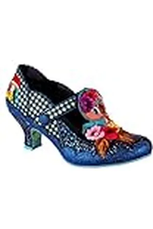 Irregular Choice Dam Birdie Date Pump, Blå, 8,5 UK, , 43 EU