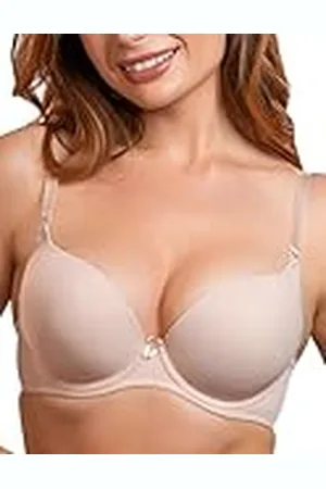 Vivisence Dam push-up BH vadderade kupor klassisk elegant spets nät 1041, , 80C