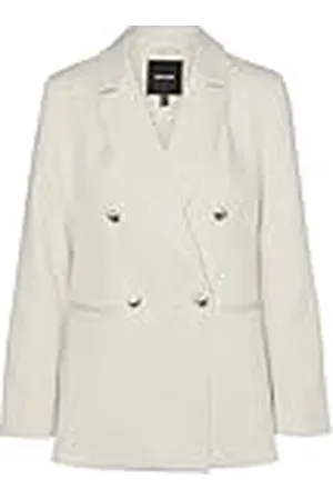 VERO MODA VMELMA LS Loose Gold Button blazer, , 34