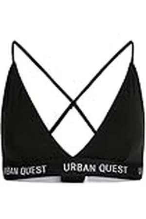 URBAN QUEST Kvinnors 2-pack bambu triangel-bh, , XS
