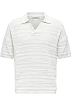 Only & Sons ONSGRAYSON DS 5 CHOCHET Polo Knit, , XXL