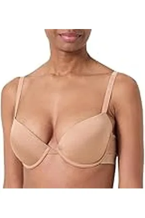 Emporio Armani Kvinna mikrofiber push-up BH brun 34, , 75D