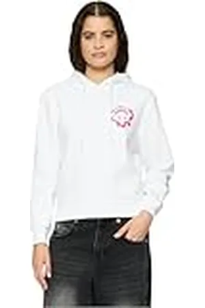 miss tee Huvtröja för kvinnor, Every Things Nice Hoody, avslappnad huvtröja med ryggtryck, normal passform, storlekar XS – 5XL, , XL