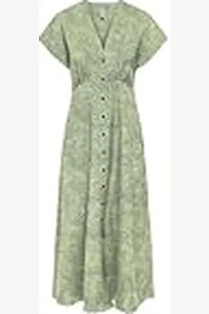 ONLY Onlnova Life Vis Mollie Long Dress AOP, , S