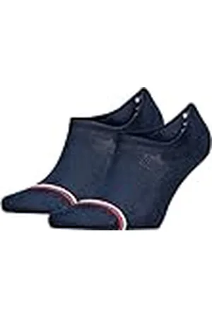 Tommy Hilfiger Unisex Ikoniska Footie Socks (2-pack), , 35-38 EU