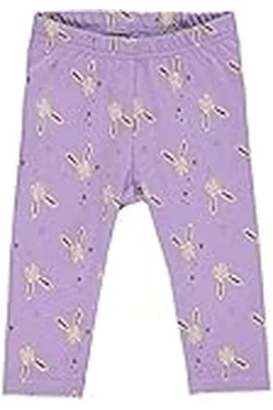 Green Cotton Baby flicka kanin leggings, , 74 cm