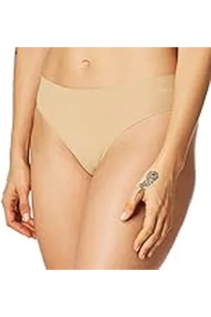 DKNY Sömlösa Litewear Solid Stringtrosor för kvinnor, , XL