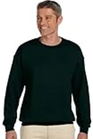 Gildan Herr fleece rund hals sweatshirt, , L