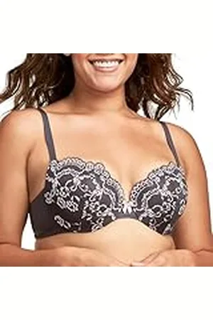 Maidenform Dam Love to Lift-Fishnet Plunge Push Up Everyday BH