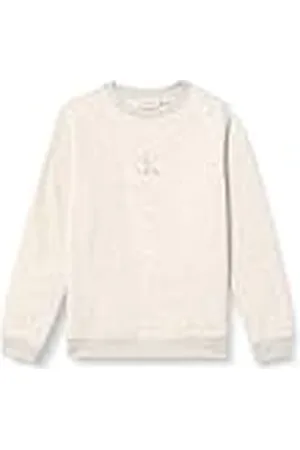 Calvin Klein Jeans herr MONOLOGO CREW NECK J30J325630, pullover sweatshirt, grå, XS, , XS