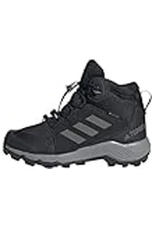 adidas Unisex – Barn Terrex Mid GORE-TEX Hiking Shoes Kids, Core Black/Grey Three/Core Black, 37 1/3 EU