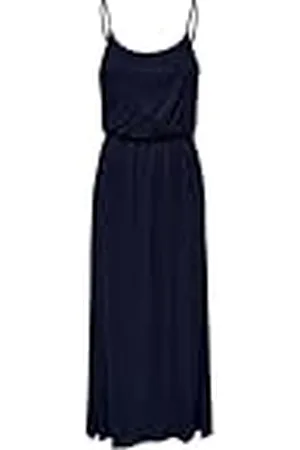 ONLY Kvinnors Onlnova Life Strap Maxi Dress SoLID PTM maxiklänning, Night Sky, 38, , 38