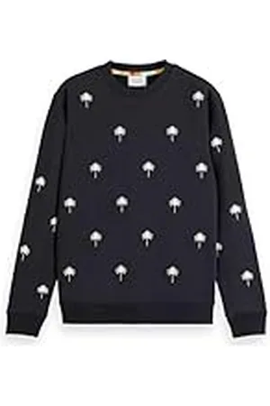 Scotch&Soda All-Over Embroidery Sweatshirt, , S