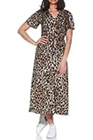 VERO MODA Vmalba Ss Calf Dress WVN Ga Noos, , S