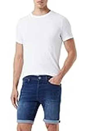 Replay Herrar RBJ.901 Powerstretch denim jeansshorts, , 40