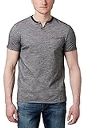 Buffalo David Bitton Buffalo Kique Henley-skjorta för män, , L
