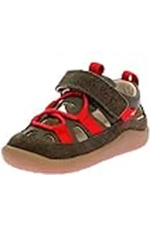 Kickers Unisex pojke Kinder FRONY Sandal, Khaki, 18 EU, , 18 EU