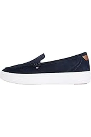 Tommy Hilfiger Modern ljus hybrid mocka loafer, blå (ökenhimmel), 7 UK, , 41 EU